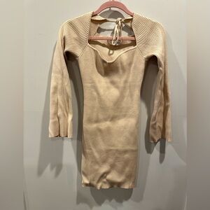 Bodycon sweater dress